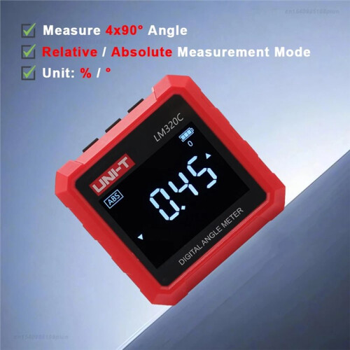 -T LM320C Professional Electronic Goniometer with Absolute & Relative Measurement 2