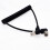 Video Cable Coaxial Cable Camera PU Spring Wire Right Angle BNC to Right Angle BNC 1