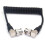 Video Cable Coaxial Cable Camera PU Spring Wire Right Angle BNC to Right Angle BNC 6