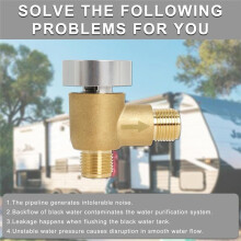 RV Vacuum Breaker Check Valve 571-VAC-CHK-A for Leaking RV Vacuum Breaker Black Tank System