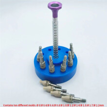 Acrylic Watch Hands Fitting Tool 10 Sizes Setting Press Presser Setter Watch Repair Tools for Watchmaker Accessories