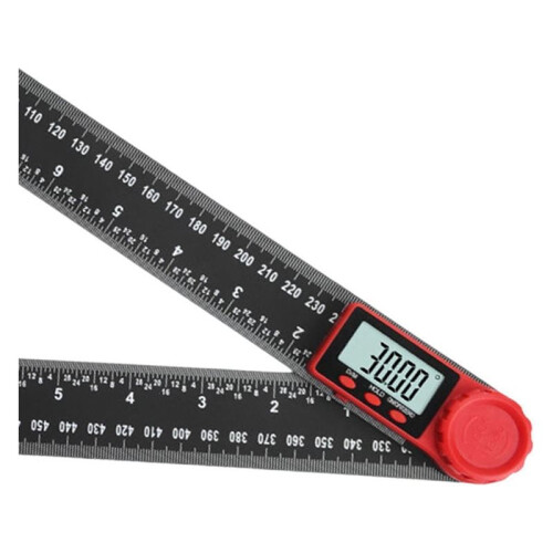 Digital Angle Finder Angle Measuring Tool with Zeroing and Locking Function for Woodworkers Carpenters 300mm 2