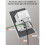 Tomada de Parede USB-C com GaN PD20W, USB-C e USB-A, e USB-C Retrátil para Cabos de Interface para , Resistente A Adulteração, 15A 125V 6