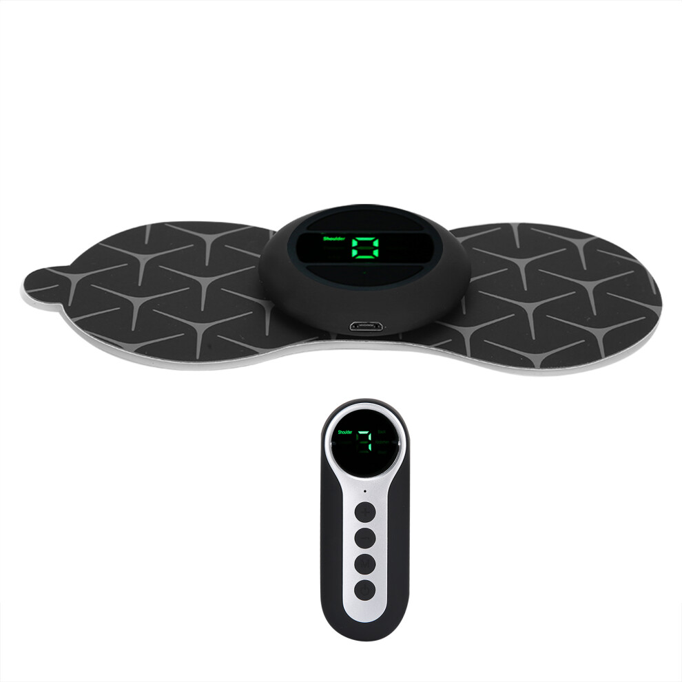Wireless EMS Massager Patch with Remote, Rechargeable, 9G, 6 Modes