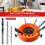Multipurpose Drill Bit Grinding Sharpener Polishing Grinding Tool 118 Degree Angle Grinder Handheld Drill Sharpener 2PCS 5