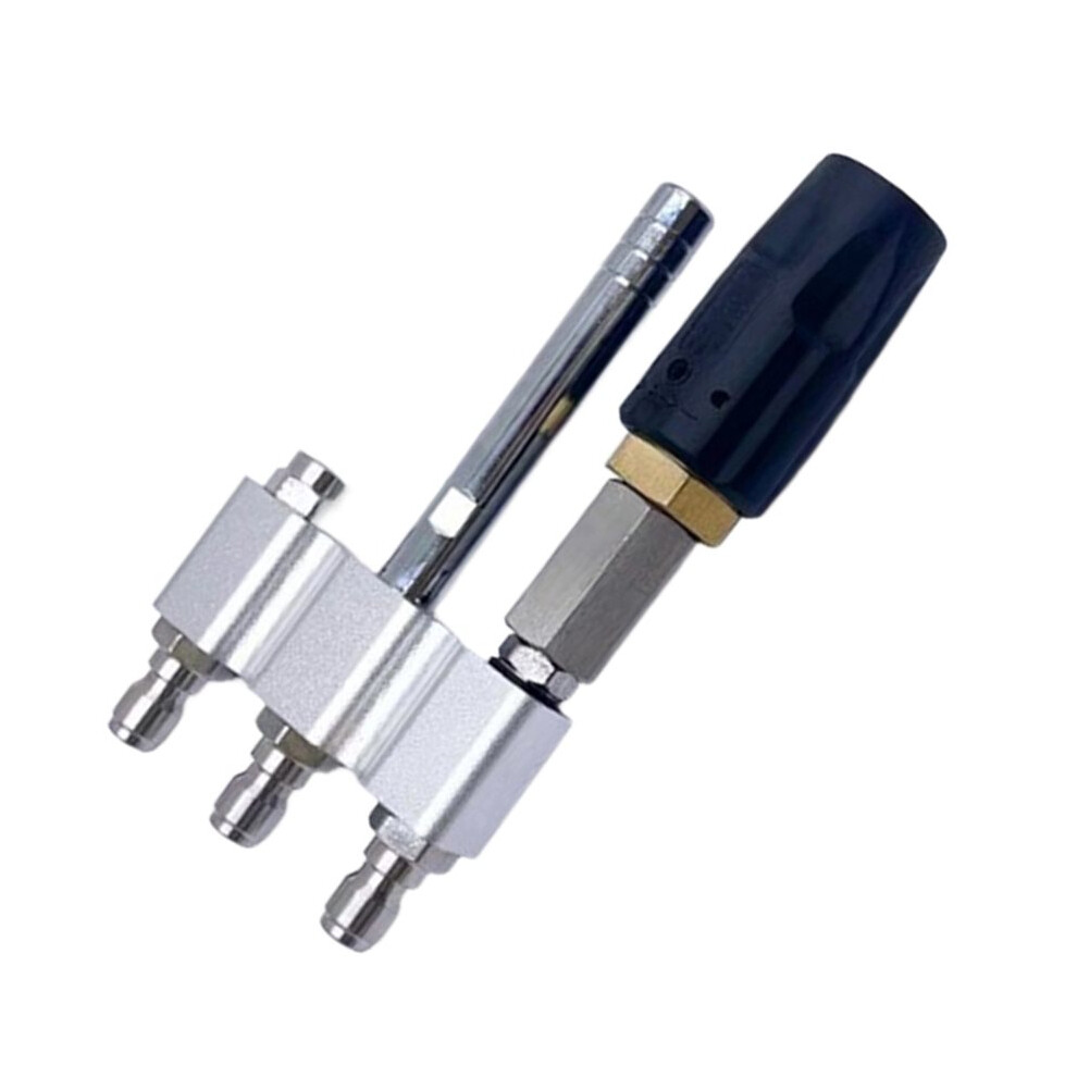 Pressure Washer Nozzle, Stainless Steel Adjustable Soft Wash Nozzle With Quick Connect 4713351963714