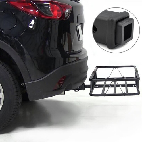 Adaptador de Engate de Reboque de 2" para 1-1/4", Conversor de Manga Receptora de 2 Polegadas para 1,25 Polegadas para Suportes de Bicicletas e 1
