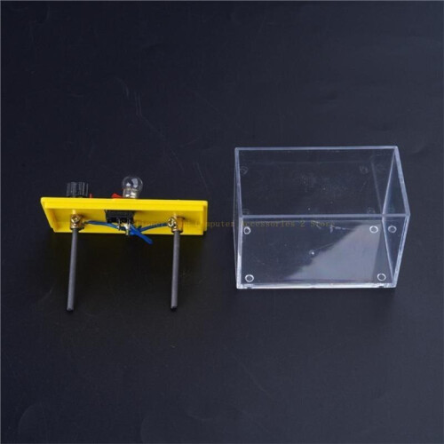 Electrodes Solution Conductivity Experiment Demonstrator Box for Science Education Electrochemical Teaching Aid 2