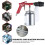 Handheld Pneumatic Sandblaster Sandblasting SprayGun with Nozzles Anti-Rust Sand Blasting Power Tools SandblastingGun 6