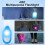 Light Clip  for Night Shift, 2 Pack Rechargeable Magnetic Nurse Night Light, Nurse 8