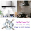 Fan Blade Blower Wheel Puller Range Hood Cleaning Tool, Heavy Duty Wind Wheel Removal Pull Appliance Blower Wheel Puller 2