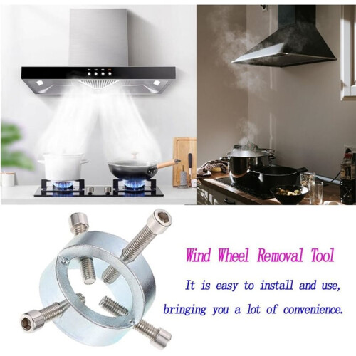 Fan Blade Blower Wheel Puller Range Hood Cleaning Tool, Heavy Duty Wind Wheel Removal Pull Appliance Blower Wheel Puller 1