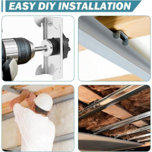 20 Pack Soundproofing Sound Isolation Clips Resilient Channel Mounting Clip Reduces Noise From Noisy Neighbors