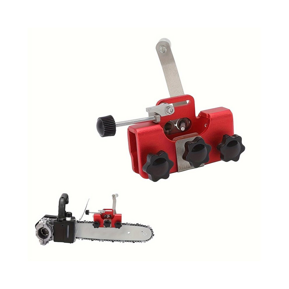 Chain Saw Sharpeners Portable Chainsaw Chain Sharpening Woodworking Grinding Stones Electric Chainsaw Grinder Tool Black 4712300361731