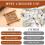 12Pcs DIY Leather Located Needles Tools,Position Leather Edges Lock Needles Locking Pin Leathercraft Fixed Suture Tools 1