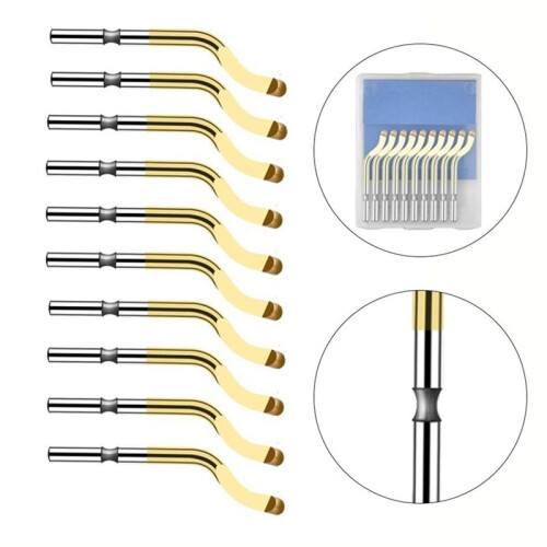 Deburring Burr Blade Hand Tool for Woodworking - Rubber & Metal Compatible 1