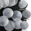 Round Capiz Shells, 100 Pcs Capiz Shells and 100 Pcs Shell Garland Strings Bulk with 2 Holes, 2" Blank Shell Pendants 4