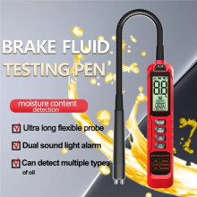 Brake Fluid Tester Auto Car Brake Liquid Digital Tester Pen LED Indicator Accurate Automotive Brake Oil Tester Sound