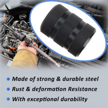 Injector Puller Tool with Slide Hammer, Common Rail Injector Remover W/ M8, M12, M14 Thread Adapter