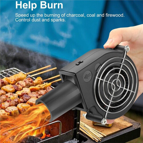 BBQ 5V Blower Fan Ariable Speed Controller, Squirrel Cage Blower Fan for DIY Cooling Projects, BBQ, Drum Smoker 1