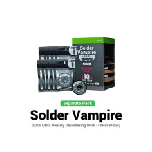 2UUL DW16 Solder Vampire 2015 Ultra Density Desoldering Wick for Advanced Mobile Phone Motherboard Repair (10 Rolls/Box)