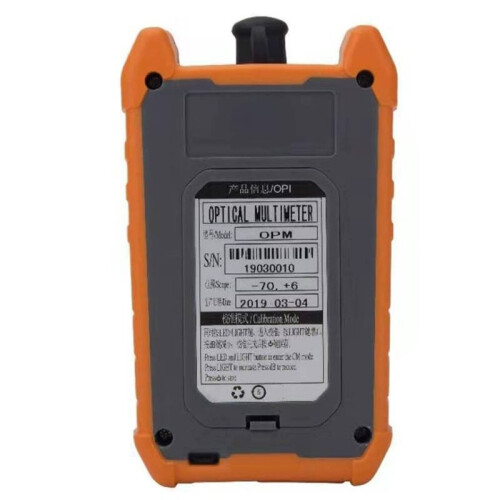 Optical Power Meter FC/SC/ST Universal Interface, Test Range -70dBm-+6dBm ,RJ45 Test 2