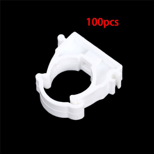 100 St. Klämhållare i Plast Av PPR för Vattenrörskopplingar med Lockdiameter 16 mm 2