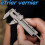 The Pocket-Sized EDC Tool Convenient Portable  Vernier Caliper Multifunction Tools Measuring Tool Woodworking Tools 2