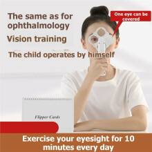 AIST Top Goede Semi-Automatische 4 Lens Kunststof Optische Flip Oogheelkundige Houder Oogtrainer Occluder BP1.0