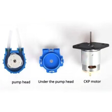 Small Peristaltic Pump 12V Micro Self-Priming Pump Liquid Pump Aquarium Lab Reversible Metering