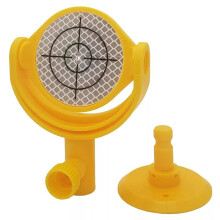 Reflector with Printed Crosshair Dia60mm Sheet with Base Prism for Total Station