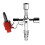 10Pcs Universal Key  4in1 Control Cabinet Key,Square Triangular Key for Water Electricity Meter Radiator Elevator 2