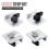 4 Pcs T-Track Stop Block Kit for Woodworking Silver Short Stop with Knobs Sanding and Routing 2