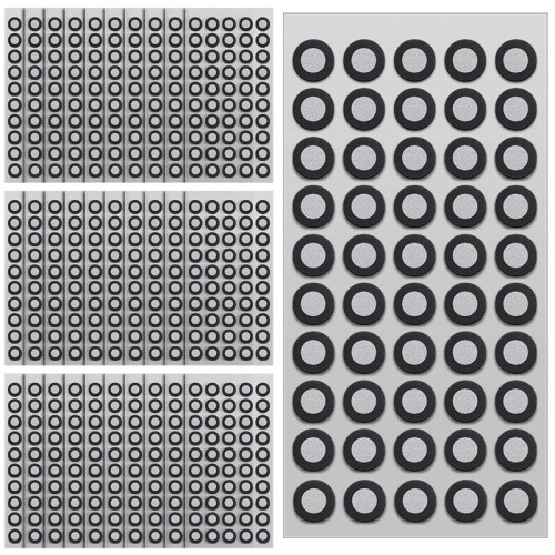 30 Sheets 1500 Dots 6.0mm 3D Scanning Markers for 3D Scanner Accurate Tracking Dots Reference Point Markers Diffuse 1