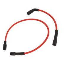 2 Pcs 8mm Rubber Spark Plug Ignition Wire Set for XL883 XL1200 Models