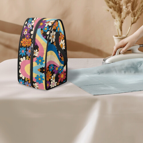 Floral Polyester Portable Steamer Case, Bag Only 2