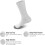 Men's Basketball Socks Solid Color Short Socks 5PC 3