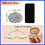 1 Pc Compact Mirror for Purses Flower Blue 2