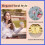 1 Pc Compact Mirror for Purses Flower Blue 3