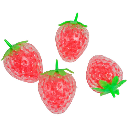 Rawberry Squishy Stress Ball Soft Filled With Small Balls 2
