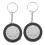 2 Pcs Portable Retractable Tape Measure Small Measuring Black 7