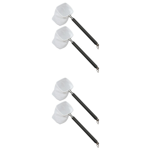 4Stk Mini Aquariennetz Aus Mit Teleskopischem