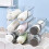 Stackable Cup Holder Organizer for Refrigerator Rotation Wine/Water Bottle Rack Kitchen Pantry Space-Saving Storage Shelf 2
