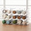 Stackable Cup Holder Organizer for Refrigerator Rotation Wine/Water Bottle Rack Kitchen Pantry Space-Saving Storage Shelf 4
