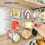 Stackable Cup Holder Organizer for Refrigerator Rotation Wine/Water Bottle Rack Kitchen Pantry Space-Saving Storage Shelf 5