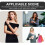 Womens Watch Bands Adjustable Replacement Watch Strap Band Black 1Pcs 6