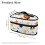 Steamer Organizer Star Pattern Dustproof Portable Case 6