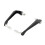 Aluminum Motorcycle Handguard Silver 1 Pair 2