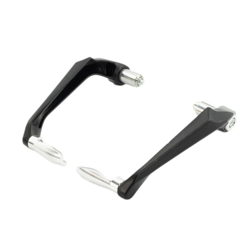 Aluminum Motorcycle Handguard Silver 1 Pair 1