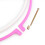 unbranded 5 Pcs Plastic Embroidery Hoop Cross Stitch Circle 3
